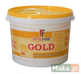 Elewacyjna farba akrylowa GOLD biała/10L