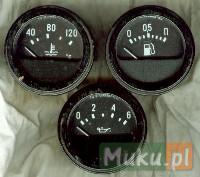UAZ GAZ-69;zegary prąd,woda,olej,paliwo,nowe,używa