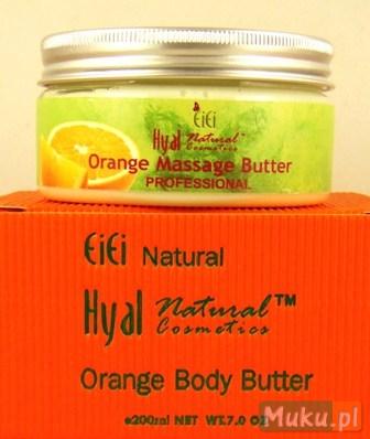 Orange Body Butter- Organiczne masło do masażu 