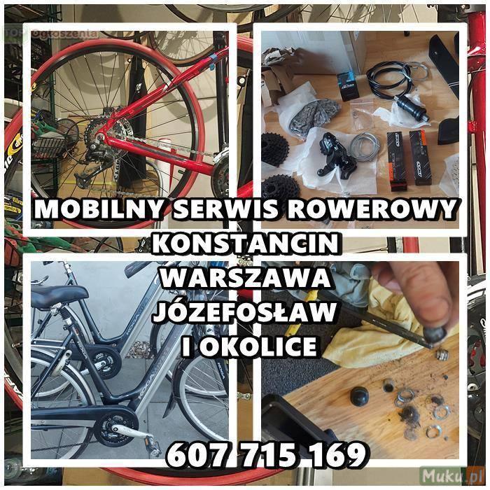 Mobilny serwis rowerowy Konstancin, Józefosław, Wa