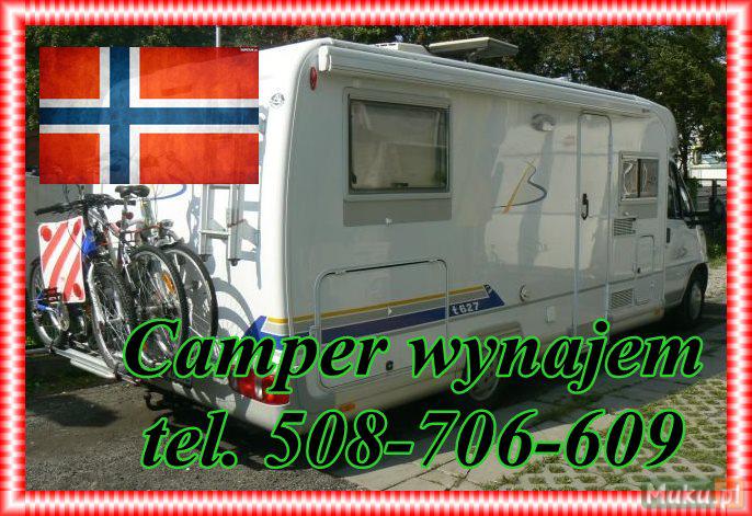 Camper na wycieczki po Skandynawii