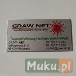 Tabliczka znamionowa – firma Graw-Net
