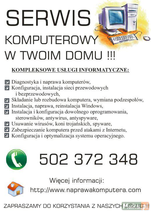 Pogotowie komputerowe Warszawa 