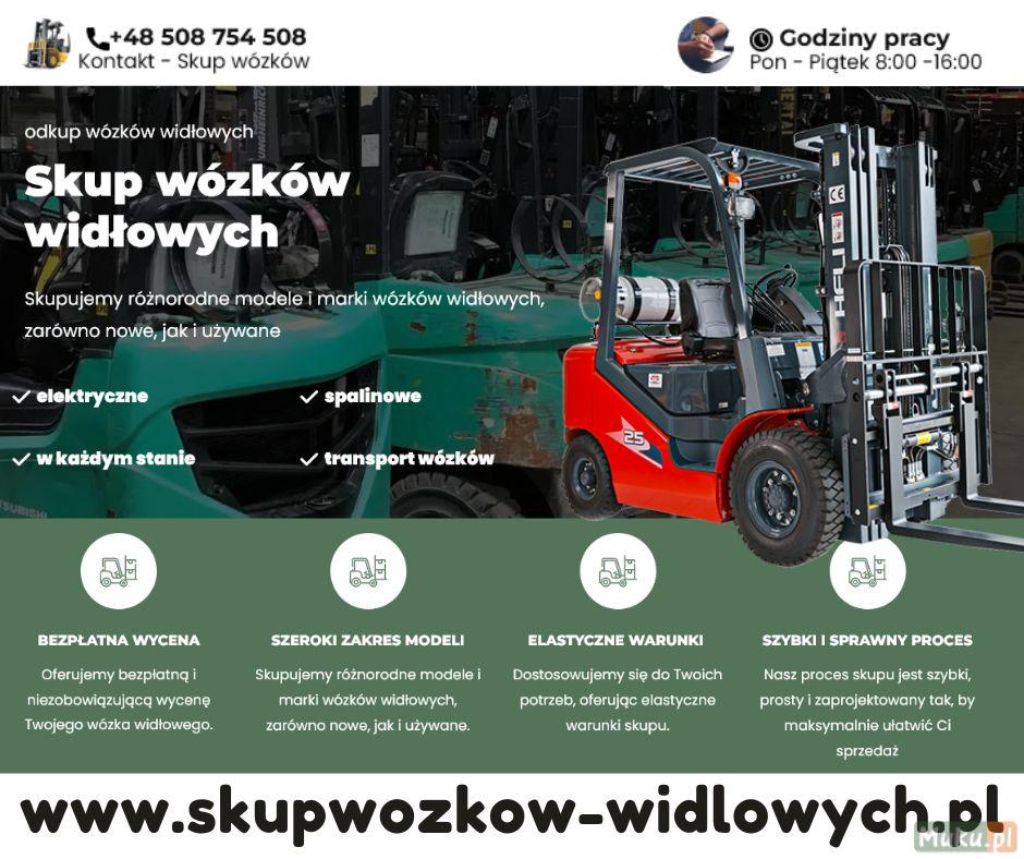 Skup Wózków Widłowych - Szybka i Profesjonalna Obs