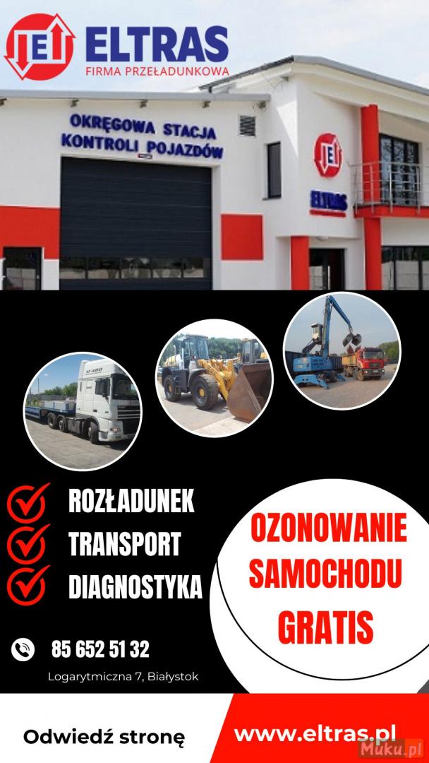 BADANIA TECHNICZNE NAPRAWA TRANSPORT ELTRAS