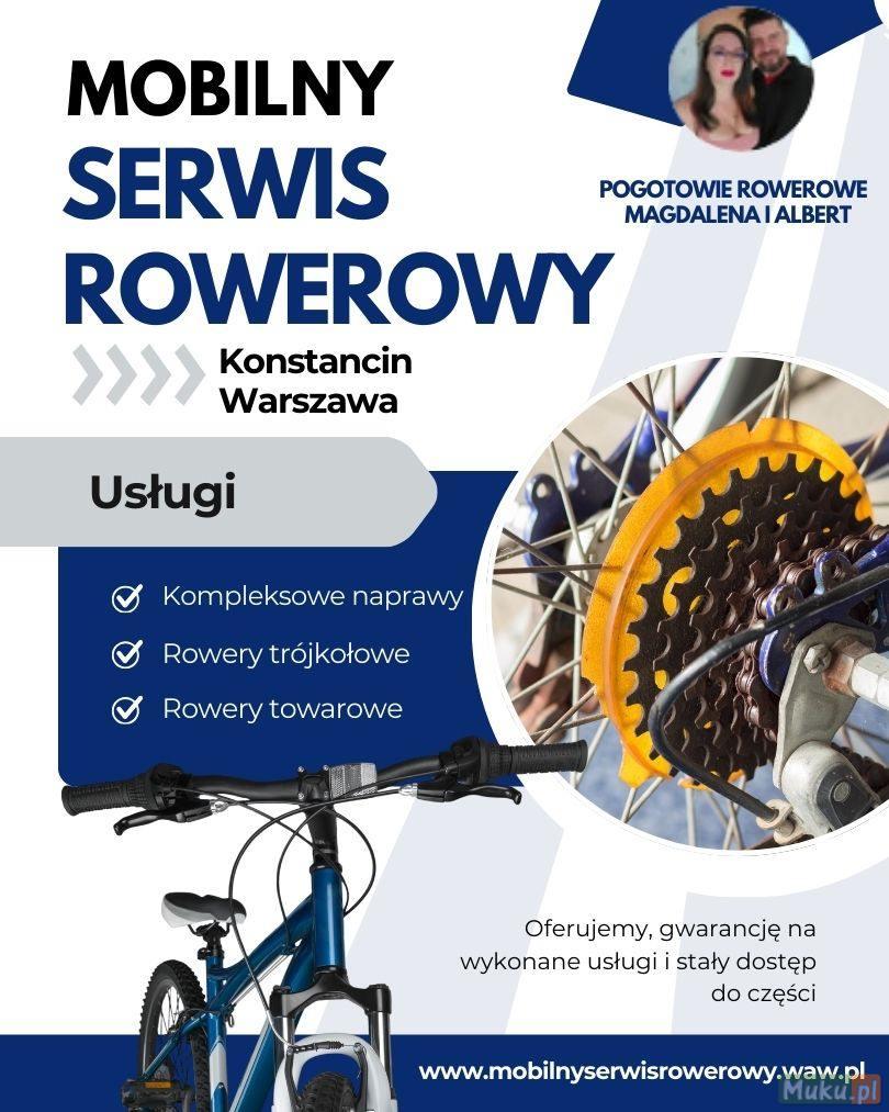 Mobilny serwis rowerowy Konstancin Warszawa - Pogo